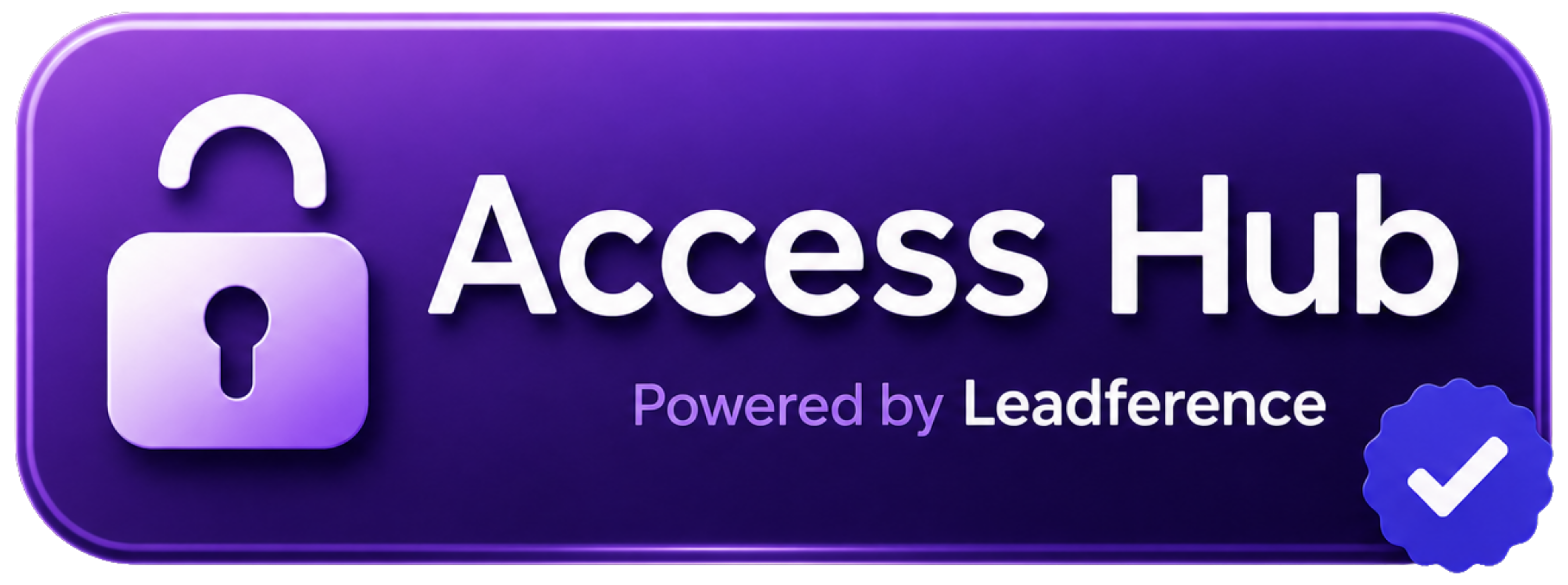 Access Hub powered by Leadference
